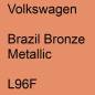 Preview: Volkswagen, Brazil Bronze Metallic, L96F.